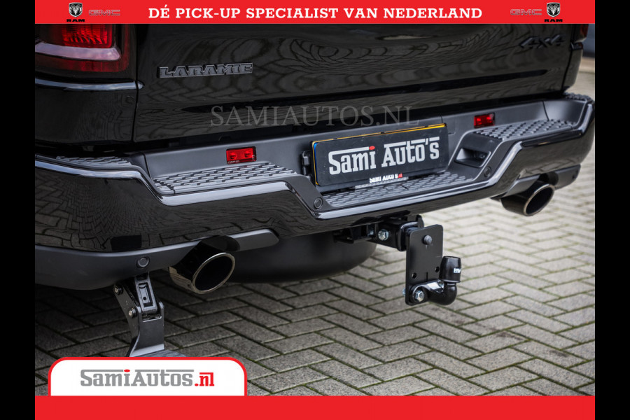 Dodge Ram 1500 Night Premium | Full Option | De Meest Luxe Pick-Up in zijn Klasse | Comfortabele Dubbele Cabine met Royale 5 Zitplaatsen | BPM vrij | Nu Leverbaar uit Voorraad | Voorraad Nr 2287 - 3384