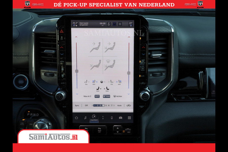 Dodge Ram 1500 Night Premium | Full Option | De Meest Luxe Pick-Up in zijn Klasse | Comfortabele Dubbele Cabine met Royale 5 Zitplaatsen | BPM vrij | Nu Leverbaar uit Voorraad | Voorraad Nr 2287 - 3384