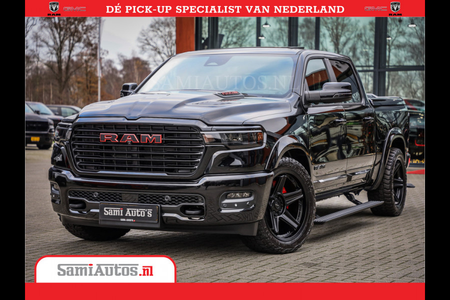 Dodge Ram 1500 Night Premium | Full Option | De Meest Luxe Pick-Up in zijn Klasse | Comfortabele Dubbele Cabine met Royale 5 Zitplaatsen | BPM vrij | Nu Leverbaar uit Voorraad | Voorraad Nr 2287 - 3384
