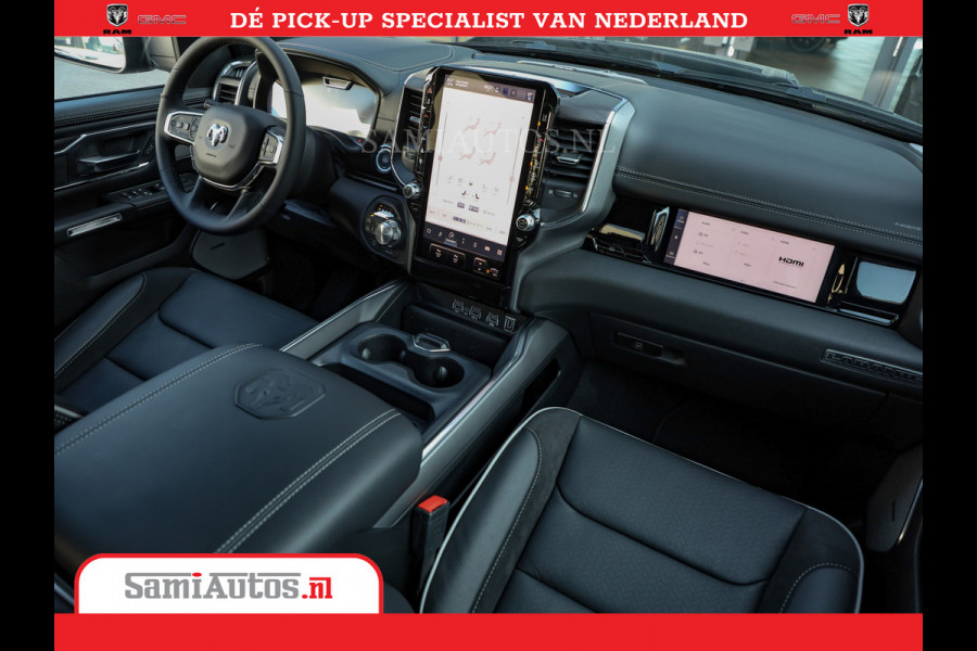 Dodge Ram 1500 Night Premium | Full Option | De Meest Luxe Pick-Up in zijn Klasse | Comfortabele Dubbele Cabine met Royale 5 Zitplaatsen | BPM vrij | Nu Leverbaar uit Voorraad | Voorraad Nr 2287 - 3384