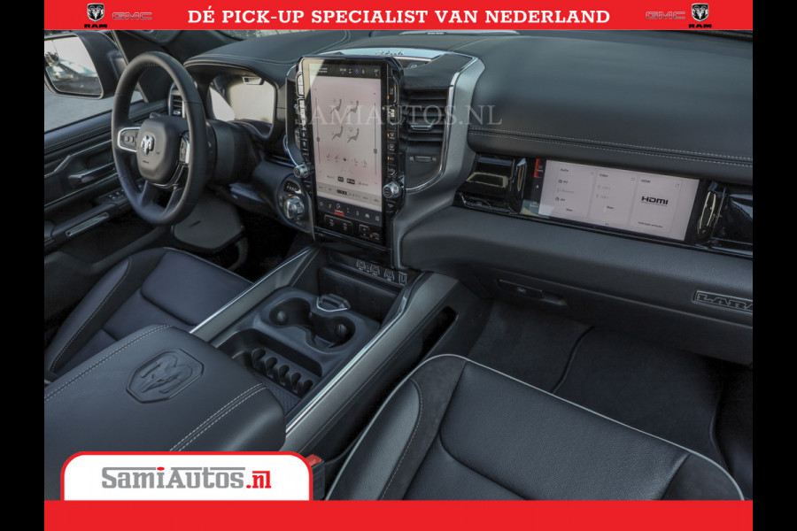 Dodge Ram 1500 Night Premium | Full Option | De Meest Luxe Pick-Up in zijn Klasse | Comfortabele Dubbele Cabine met Royale 5 Zitplaatsen | BPM vrij | Nu Leverbaar uit Voorraad | Voorraad Nr 2287 - 3384