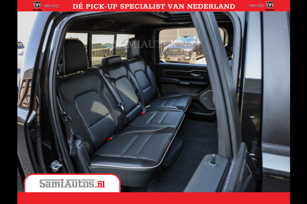 Dodge Ram 1500 Night Premium | Full Option | De Meest Luxe Pick-Up in zijn Klasse | Comfortabele Dubbele Cabine met Royale 5 Zitplaatsen | BPM vrij | Nu Leverbaar uit Voorraad | Voorraad Nr 2200 - 0886