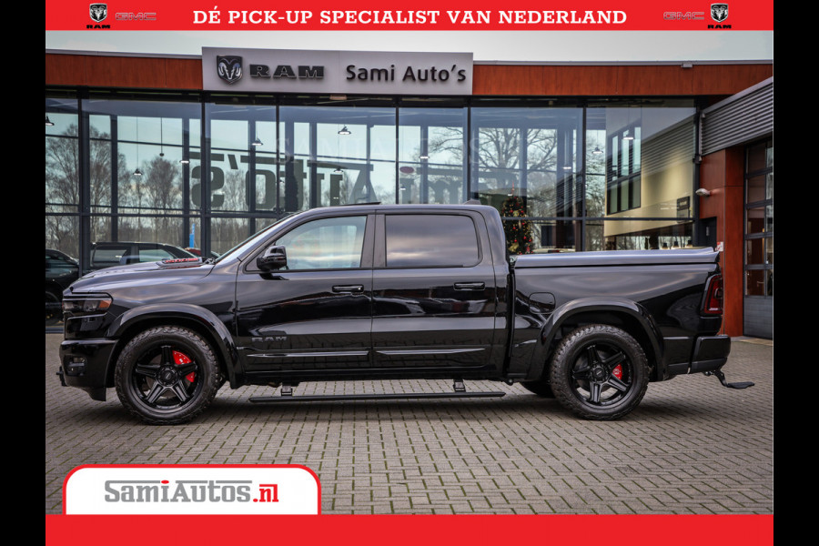 Dodge Ram 1500 Night Premium | Full Option | De Meest Luxe Pick-Up in zijn Klasse | Comfortabele Dubbele Cabine met Royale 5 Zitplaatsen | BPM vrij | Nu Leverbaar uit Voorraad | Voorraad Nr 2200 - 0886
