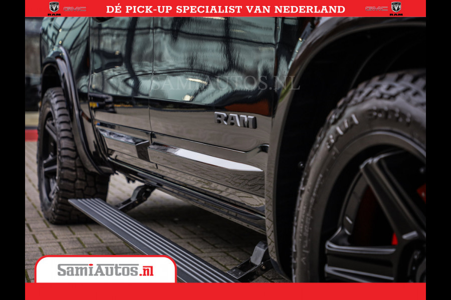 Dodge Ram 1500 Night Premium | Full Option | De Meest Luxe Pick-Up in zijn Klasse | Comfortabele Dubbele Cabine met Royale 5 Zitplaatsen | BPM vrij | Nu Leverbaar uit Voorraad | Voorraad Nr 2200 - 0886