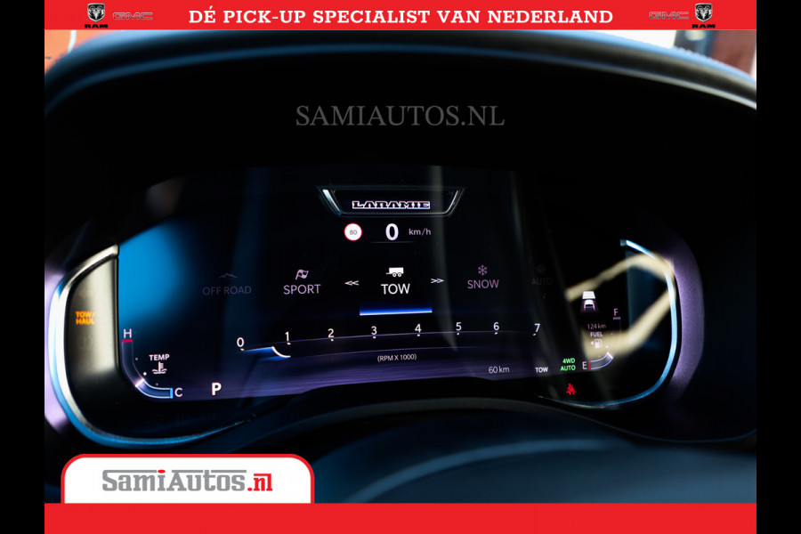 Dodge Ram 1500 Night Premium | Full Option | De Meest Luxe Pick-Up in zijn Klasse | Comfortabele Dubbele Cabine met Royale 5 Zitplaatsen | BPM vrij | Nu Leverbaar uit Voorraad | Voorraad Nr 2200 - 0886
