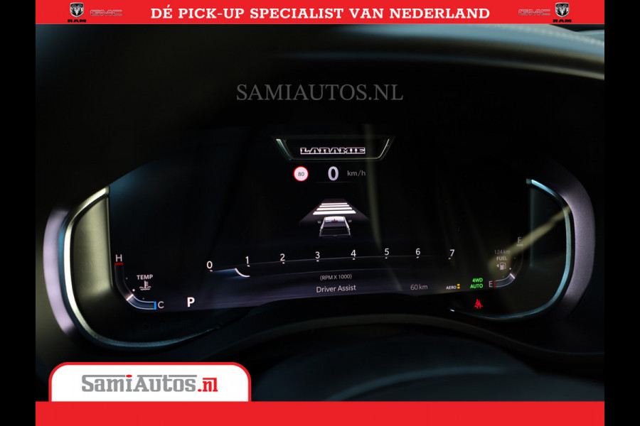 Dodge Ram 1500 Night Premium | Full Option | De Meest Luxe Pick-Up in zijn Klasse | Comfortabele Dubbele Cabine met Royale 5 Zitplaatsen | BPM vrij | Nu Leverbaar uit Voorraad | Voorraad Nr 2200 - 0886
