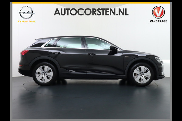 Audi e-tron ✅ 55 Quattro 95kWh 408PK AUT. Leder Luchtvering Audi-Sound-Sytem® Navi Park-assist PDC-a+v 19" LED Cruise Dab Virtual Cockpit Ke Elek.Achterklep Regen/Lichtsensor Bluetooth Wifi Grootste accu Fase 3 laden 1e Eigenaar Origineel Nederlandse Auto 1800KG trekvermogen