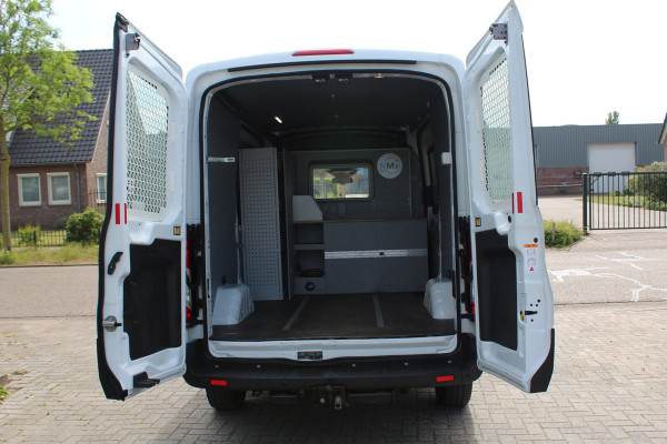 Ford Transit 350 2.0 TDCI 170PK Euro6 4x4 L2H2 Trend Plus AWD ✓ 4WD ✓ Dealer onderhouden ✓ 2x schuifdeur