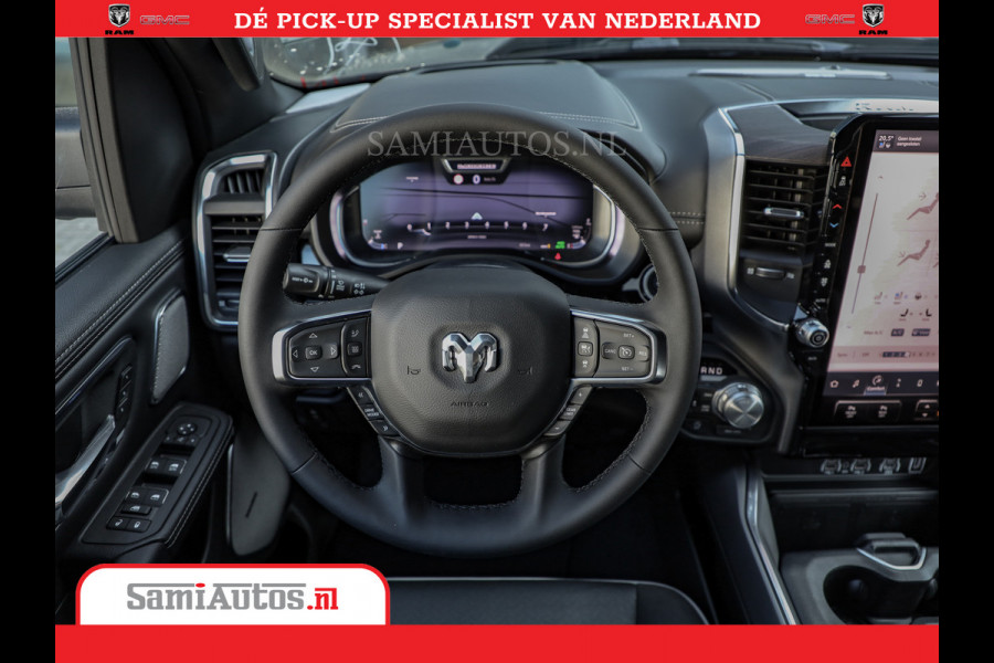 Dodge Ram 1500 Night Premium | Full Option | De Meest Luxe Pick-Up in zijn Klasse | Comfortabele Dubbele Cabine met Royale 5 Zitplaatsen | BPM vrij | Nu Leverbaar uit Voorraad | Voorraad Nr 2230 - 8765