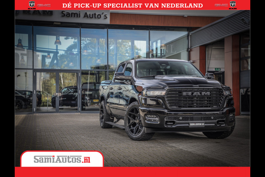 Dodge Ram 1500 Night Premium | Full Option | De Meest Luxe Pick-Up in zijn Klasse | Comfortabele Dubbele Cabine met Royale 5 Zitplaatsen | BPM vrij | Nu Leverbaar uit Voorraad | Voorraad Nr 2285 - 7648