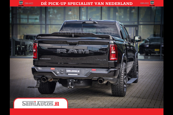 Dodge Ram 1500 Night Premium | Full Option | De Meest Luxe Pick-Up in zijn Klasse | Comfortabele Dubbele Cabine met Royale 5 Zitplaatsen | BPM vrij | Nu Leverbaar uit Voorraad | Voorraad Nr 2285 - 7648