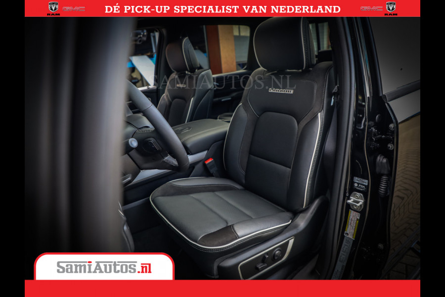 Dodge Ram 1500 Night Premium | Full Option | De Meest Luxe Pick-Up in zijn Klasse | Comfortabele Dubbele Cabine met Royale 5 Zitplaatsen | BPM vrij | Nu Leverbaar uit Voorraad | Voorraad Nr 2285 - 7648