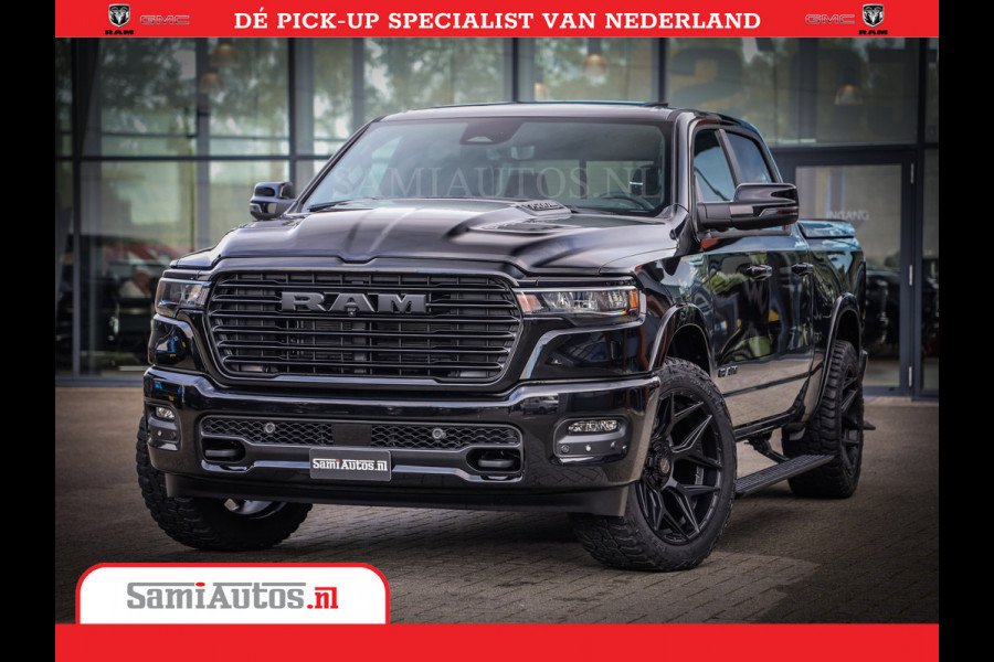 Dodge Ram 1500 Night Premium | Full Option | De Meest Luxe Pick-Up in zijn Klasse | Comfortabele Dubbele Cabine met Royale 5 Zitplaatsen | BPM vrij | Nu Leverbaar uit Voorraad | Voorraad Nr 2285 - 7648