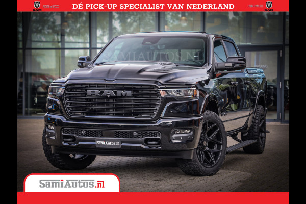 Dodge Ram 1500 Night Premium | Full Option | De Meest Luxe Pick-Up in zijn Klasse | Comfortabele Dubbele Cabine met Royale 5 Zitplaatsen | BPM vrij | Nu Leverbaar uit Voorraad | Voorraad Nr 2285 - 7648