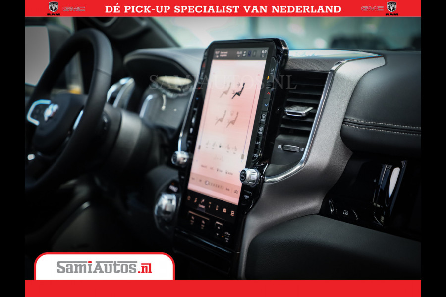 Dodge Ram 1500 Night Premium | Full Option | De Meest Luxe Pick-Up in zijn Klasse | Comfortabele Dubbele Cabine met Royale 5 Zitplaatsen | BPM vrij | Nu Leverbaar uit Voorraad | Voorraad Nr 2285 - 7648