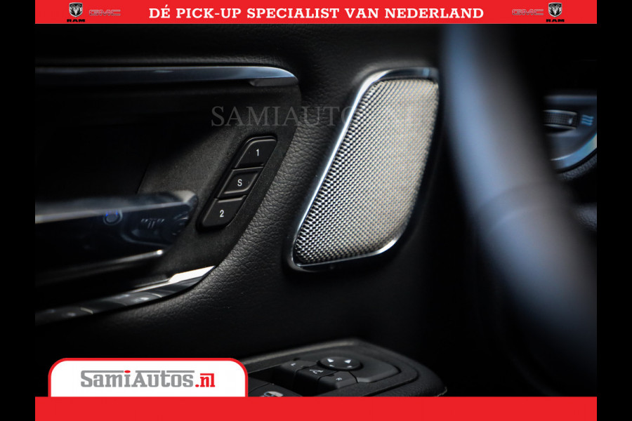 Dodge Ram 1500 Night Premium | Full Option | De Meest Luxe Pick-Up in zijn Klasse | Comfortabele Dubbele Cabine met Royale 5 Zitplaatsen | BPM vrij | Nu Leverbaar uit Voorraad | Voorraad Nr 2285 - 7648