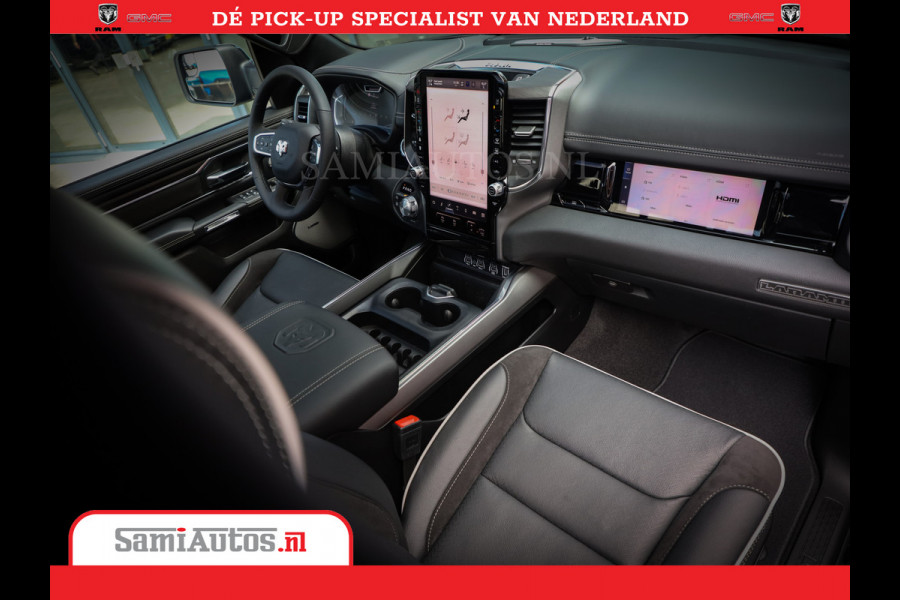 Dodge Ram 1500 Night Premium | Full Option | De Meest Luxe Pick-Up in zijn Klasse | Comfortabele Dubbele Cabine met Royale 5 Zitplaatsen | BPM vrij | Nu Leverbaar uit Voorraad | Voorraad Nr 2285 - 7648