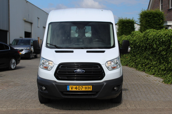 Ford Transit 350 2.0 TDCI 170PK Euro6 4x4 L2H2 Trend Plus AWD ✓ 4WD ✓ Dealer onderhouden ✓ 2x schuifdeur