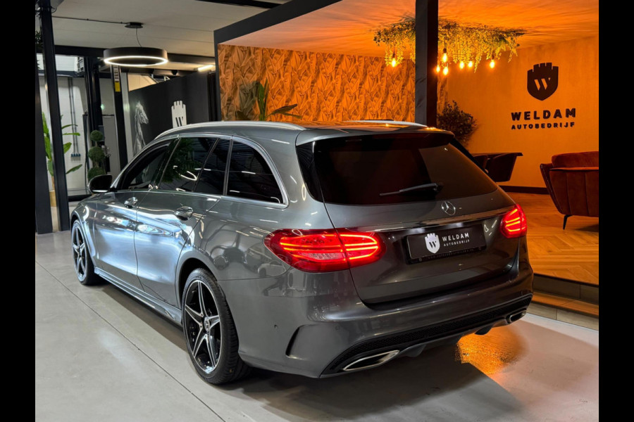 Mercedes-Benz C-Klasse Estate 160 Business Solution AMG Garantie Leder Camera Elek Achterklep PDC Cruise Clima Navi Rijklaar