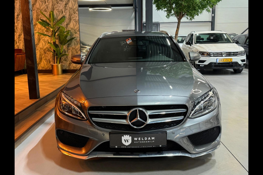 Mercedes-Benz C-Klasse Estate 160 Business Solution AMG Garantie Leder Camera Elek Achterklep PDC Cruise Clima Navi Rijklaar