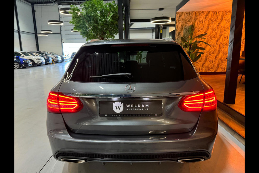 Mercedes-Benz C-Klasse Estate 160 Business Solution AMG Garantie Leder Camera Elek Achterklep PDC Cruise Clima Navi Rijklaar