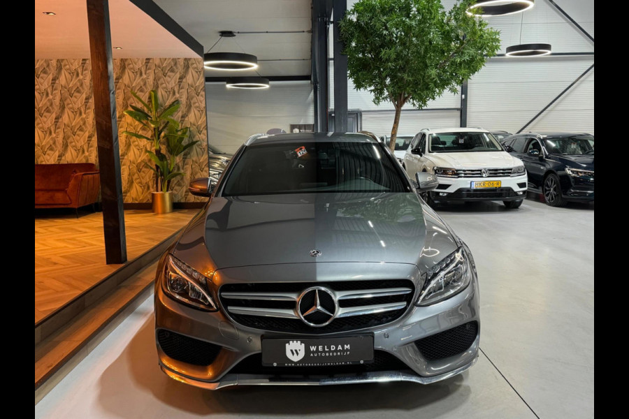 Mercedes-Benz C-Klasse Estate 160 Business Solution AMG Garantie Leder Camera Elek Achterklep PDC Cruise Clima Navi Rijklaar