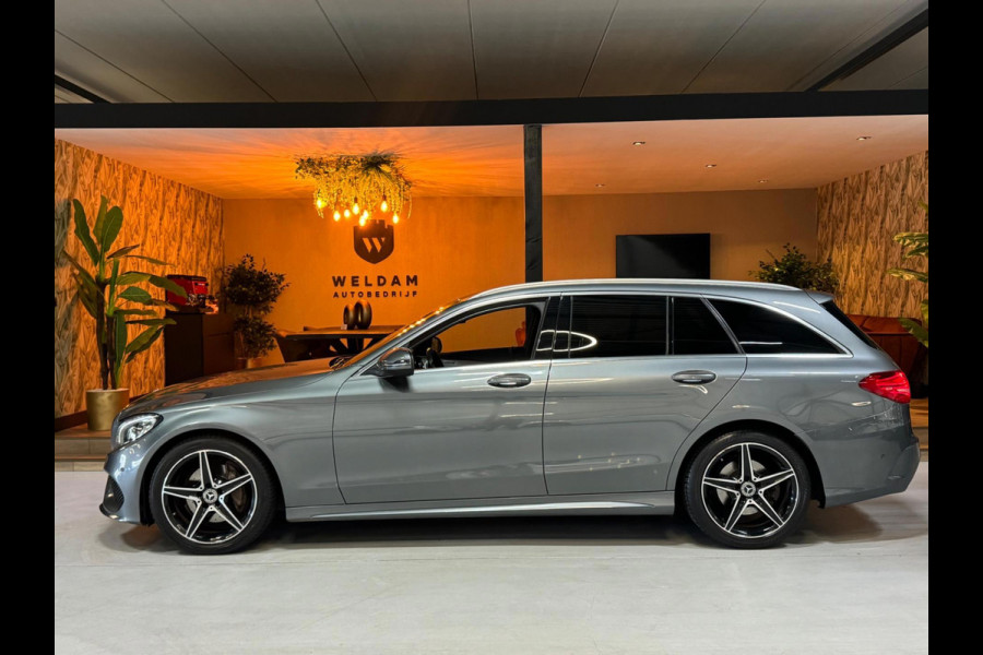 Mercedes-Benz C-Klasse Estate 160 Business Solution AMG Garantie Leder Camera Elek Achterklep PDC Cruise Clima Navi Rijklaar