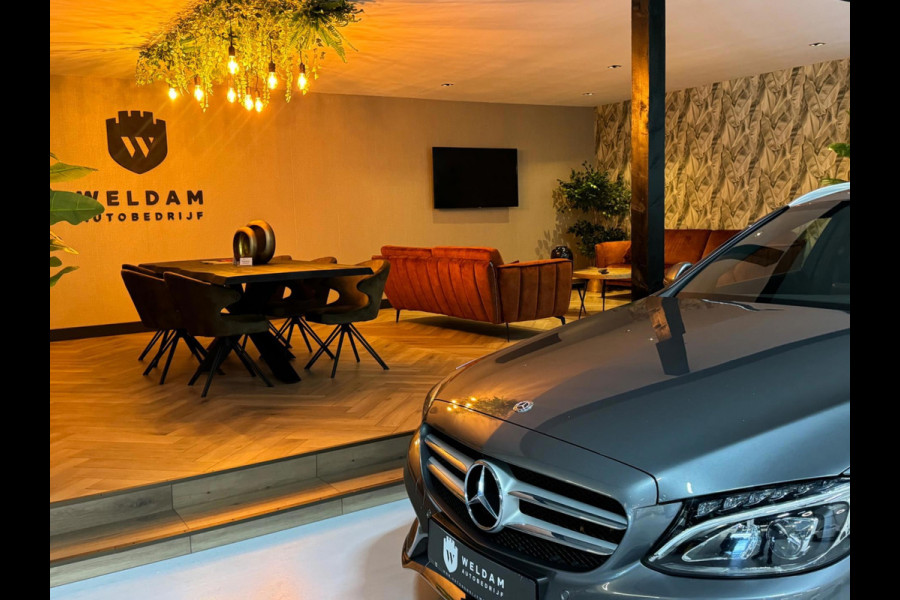 Mercedes-Benz C-Klasse Estate 160 Business Solution AMG Garantie Leder Camera Elek Achterklep PDC Cruise Clima Navi Rijklaar