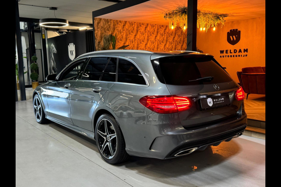 Mercedes-Benz C-Klasse Estate 160 Business Solution AMG Garantie Leder Camera Elek Achterklep PDC Cruise Clima Navi Rijklaar