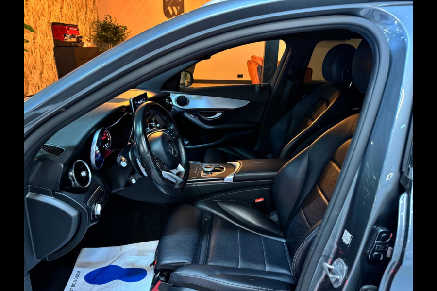Mercedes-Benz C-Klasse Estate 160 Business Solution AMG Garantie Leder Camera Elek Achterklep PDC Cruise Clima Navi Rijklaar