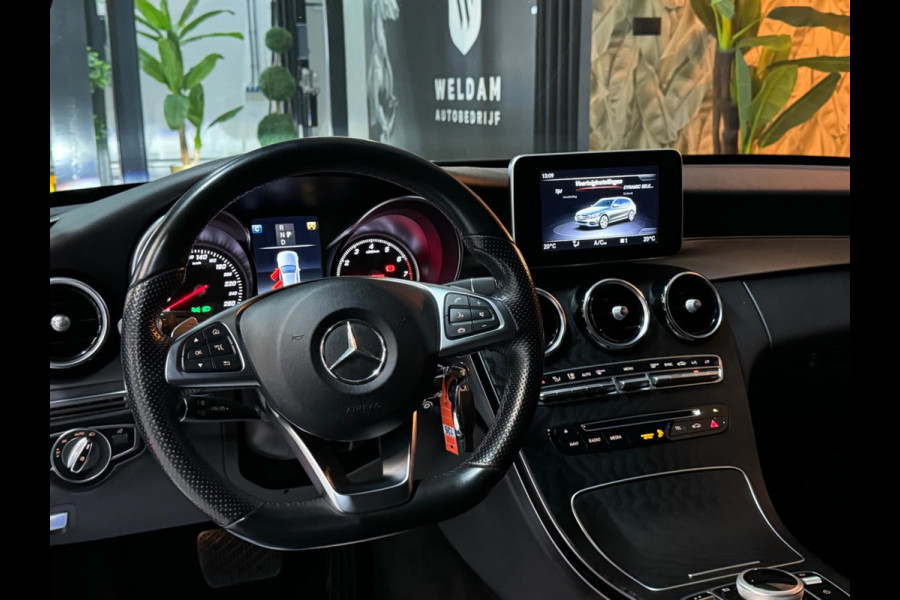 Mercedes-Benz C-Klasse Estate 160 Business Solution AMG Garantie Leder Camera Elek Achterklep PDC Cruise Clima Navi Rijklaar
