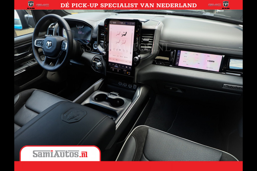 Dodge Ram 1500 Night Premium | Full Option | De Meest Luxe Pick-Up in zijn Klasse | Comfortabele Dubbele Cabine met Royale 5 Zitplaatsen | BPM vrij | Nu Leverbaar uit Voorraad | Voorraad Nr 2282 - 3332