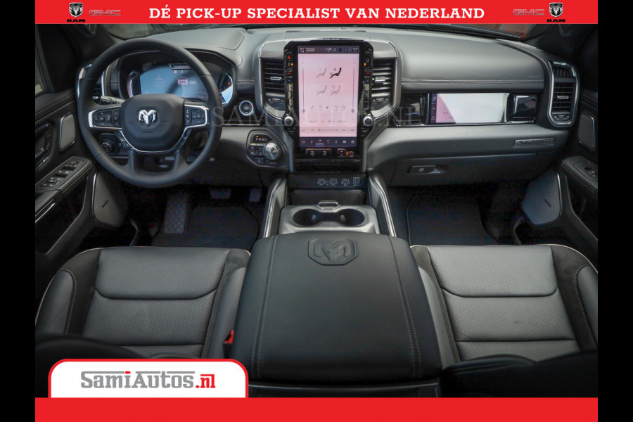Dodge Ram 1500 Night Premium | Full Option | De Meest Luxe Pick-Up in zijn Klasse | Comfortabele Dubbele Cabine met Royale 5 Zitplaatsen | BPM vrij | Nu Leverbaar uit Voorraad | Voorraad Nr 2282 - 3332