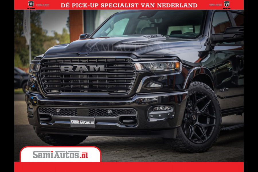 Dodge Ram 1500 Night Premium | Full Option | De Meest Luxe Pick-Up in zijn Klasse | Comfortabele Dubbele Cabine met Royale 5 Zitplaatsen | BPM vrij | Nu Leverbaar uit Voorraad | Voorraad Nr 2282 - 3332