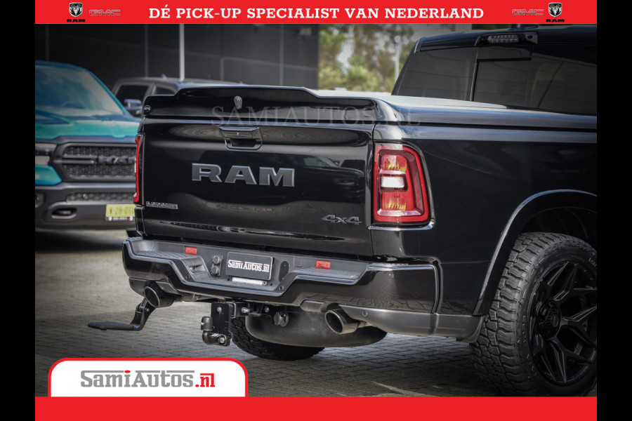 Dodge Ram 1500 Night Premium | Full Option | De Meest Luxe Pick-Up in zijn Klasse | Comfortabele Dubbele Cabine met Royale 5 Zitplaatsen | BPM vrij | Nu Leverbaar uit Voorraad | Voorraad Nr 2282 - 3332