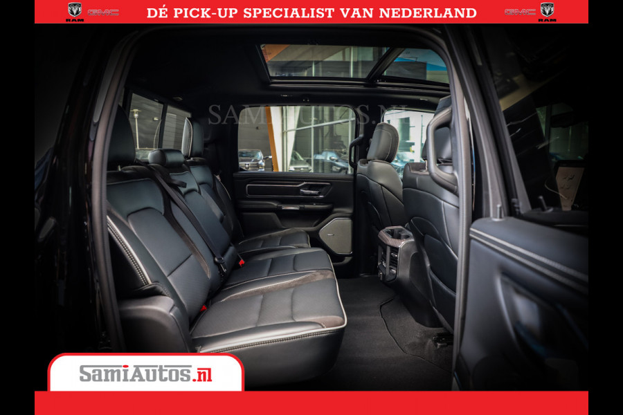 Dodge Ram 1500 Night Premium | Full Option | De Meest Luxe Pick-Up in zijn Klasse | Comfortabele Dubbele Cabine met Royale 5 Zitplaatsen | BPM vrij | Nu Leverbaar uit Voorraad | Voorraad Nr 2282 - 3332
