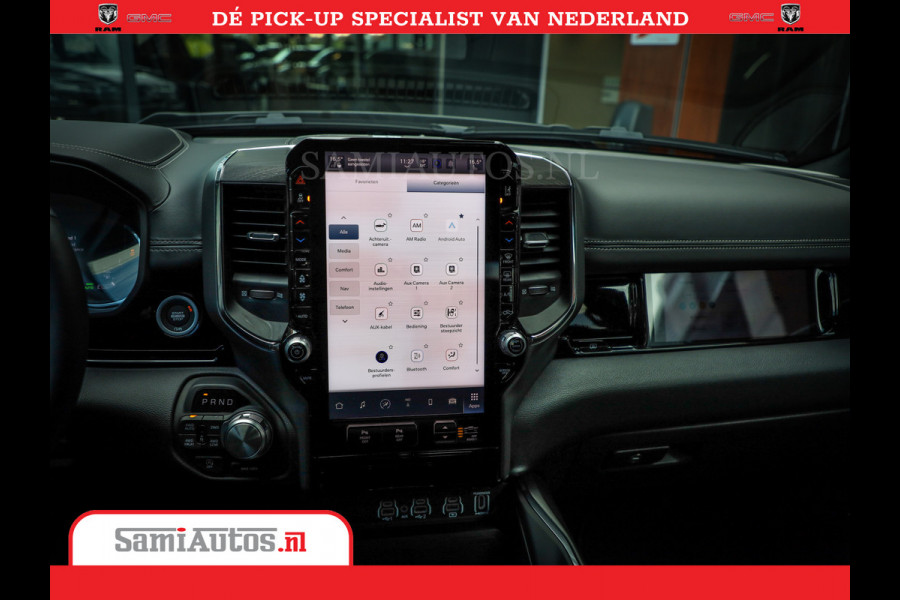 Dodge Ram 1500 Night Premium | Full Option | De Meest Luxe Pick-Up in zijn Klasse | Comfortabele Dubbele Cabine met Royale 5 Zitplaatsen | BPM vrij | Nu Leverbaar uit Voorraad | Voorraad Nr 2282 - 3332