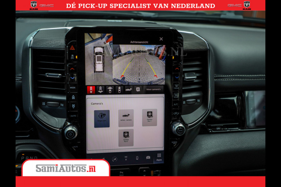 Dodge Ram 1500 Night Premium | Full Option | De Meest Luxe Pick-Up in zijn Klasse | Comfortabele Dubbele Cabine met Royale 5 Zitplaatsen | BPM vrij | Nu Leverbaar uit Voorraad | Voorraad Nr 2282 - 3332