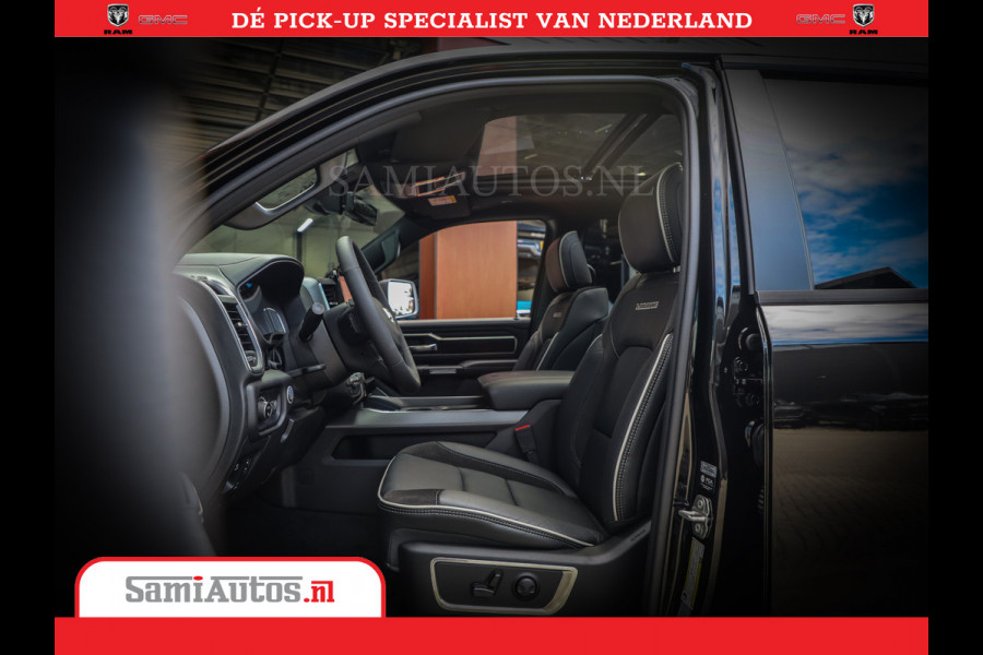 Dodge Ram 1500 Night Premium | Full Option | De Meest Luxe Pick-Up in zijn Klasse | Comfortabele Dubbele Cabine met Royale 5 Zitplaatsen | BPM vrij | Nu Leverbaar uit Voorraad | Voorraad Nr 2282 - 3332
