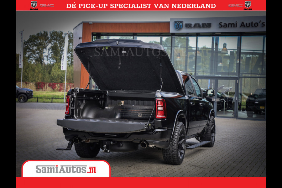 Dodge Ram 1500 Night Premium | Full Option | De Meest Luxe Pick-Up in zijn Klasse | Comfortabele Dubbele Cabine met Royale 5 Zitplaatsen | BPM vrij | Nu Leverbaar uit Voorraad | Voorraad Nr 2282 - 3332