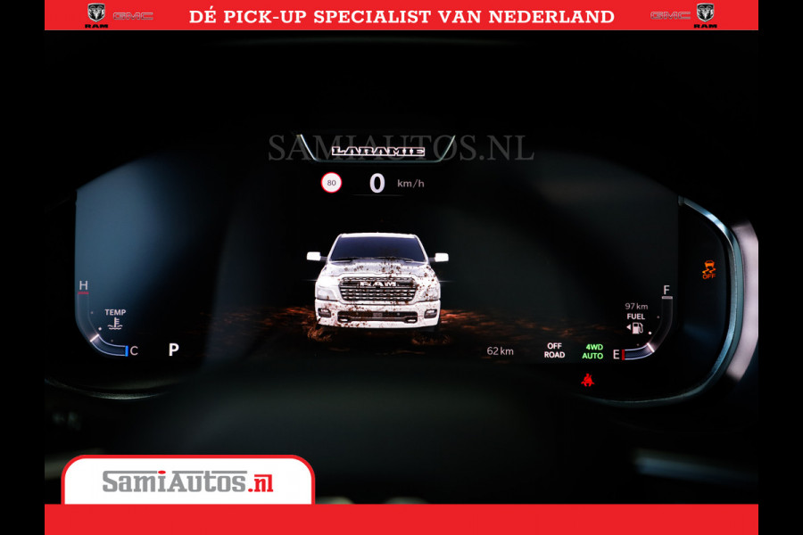 Dodge Ram 1500 Night Premium | Full Option | De Meest Luxe Pick-Up in zijn Klasse | Comfortabele Dubbele Cabine met Royale 5 Zitplaatsen | BPM vrij | Nu Leverbaar uit Voorraad | Voorraad Nr 2282 - 3332