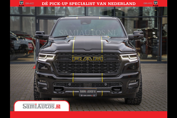 Dodge Ram 1500 Limited Night High Output 540HP 706Nm | Massage + Full Option | De Meest Luxe en Volle Pick-Up in zijn Klasse | Comfortabele Dubbele Cabine met Royale 5 Zitplaatsen | BPM vrij | Nu Leverbaar uit Voorraad | Voorraad Nr 2384 - 5408