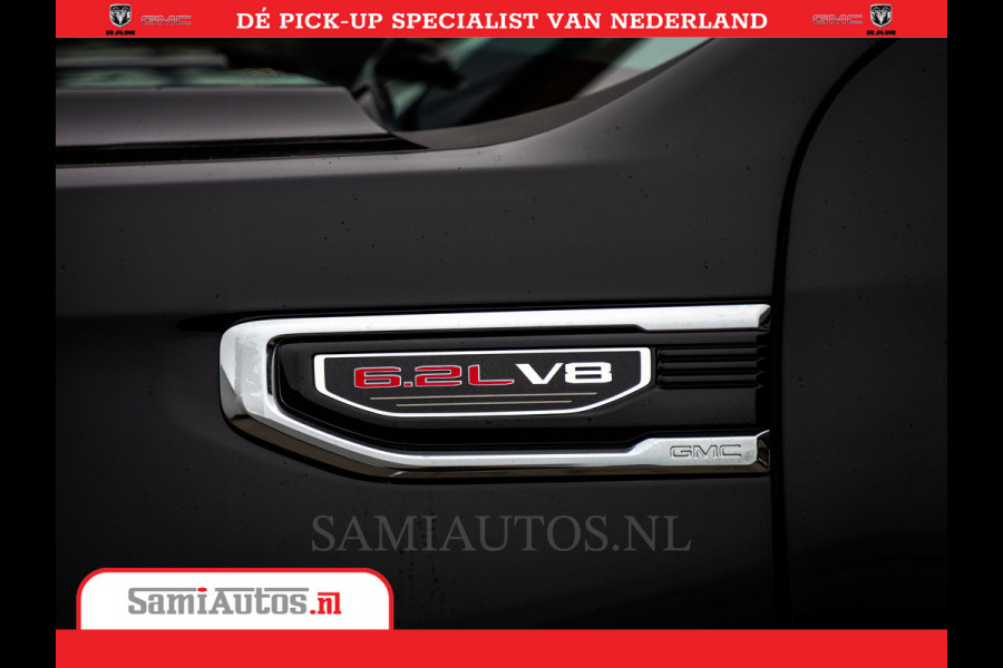 GMC Sierra DENALI | All-In Prijs | 6,2 V8 Full Option | De Meest Luxe Pick-Up in zijn Klasse | Comfortabele Dubbele Cabine met Royale 5 Zitplaatsen | BPM vrij | Nu Leverbaar uit Voorraad | Voorraad Nr 434420