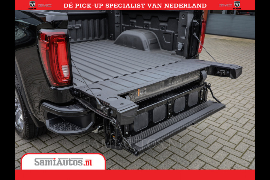 GMC Sierra DENALI | All-In Prijs | 6,2 V8 Full Option | De Meest Luxe Pick-Up in zijn Klasse | Comfortabele Dubbele Cabine met Royale 5 Zitplaatsen | BPM vrij | Nu Leverbaar uit Voorraad | Voorraad Nr 434420