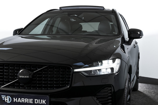 Volvo XC60 2.0 T6 Plug-in hybrid AWD Ultra Black Edition | S/K-Panodak | Elek. Trekhaak | Alarmklasse 3 | Dig. Cockpit | Adapt. Cruise | Memory Stoelen | Elek. Klep | Stoel-+stuurverw. | Camera | NAV+App. Connect | ECC | LM 21" | 0210
