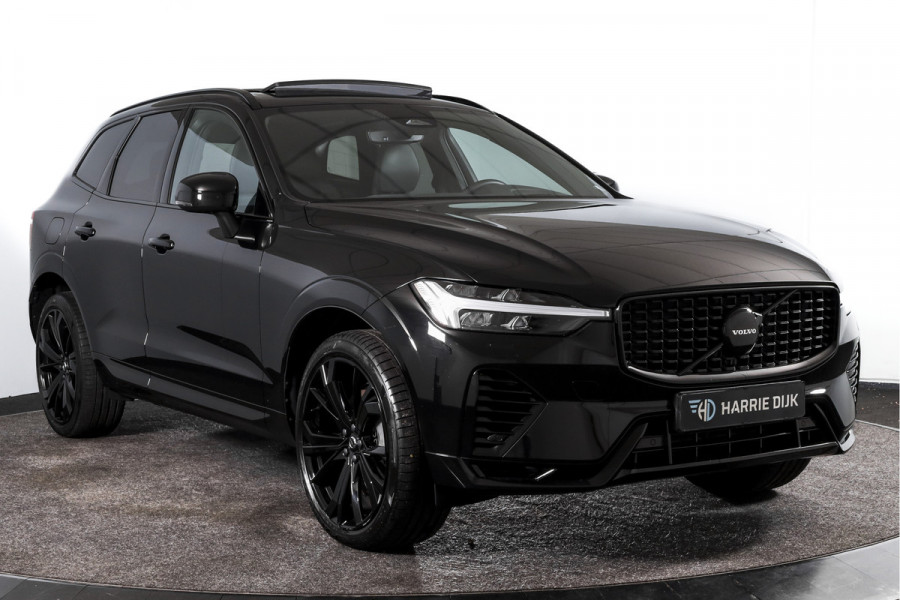 Volvo XC60 2.0 T6 Plug-in hybrid AWD Ultra Black Edition | S/K-Panodak | Elek. Trekhaak | Alarmklasse 3 | Dig. Cockpit | Adapt. Cruise | Memory Stoelen | Elek. Klep | Stoel-+stuurverw. | Camera | NAV+App. Connect | ECC | LM 21" | 0210