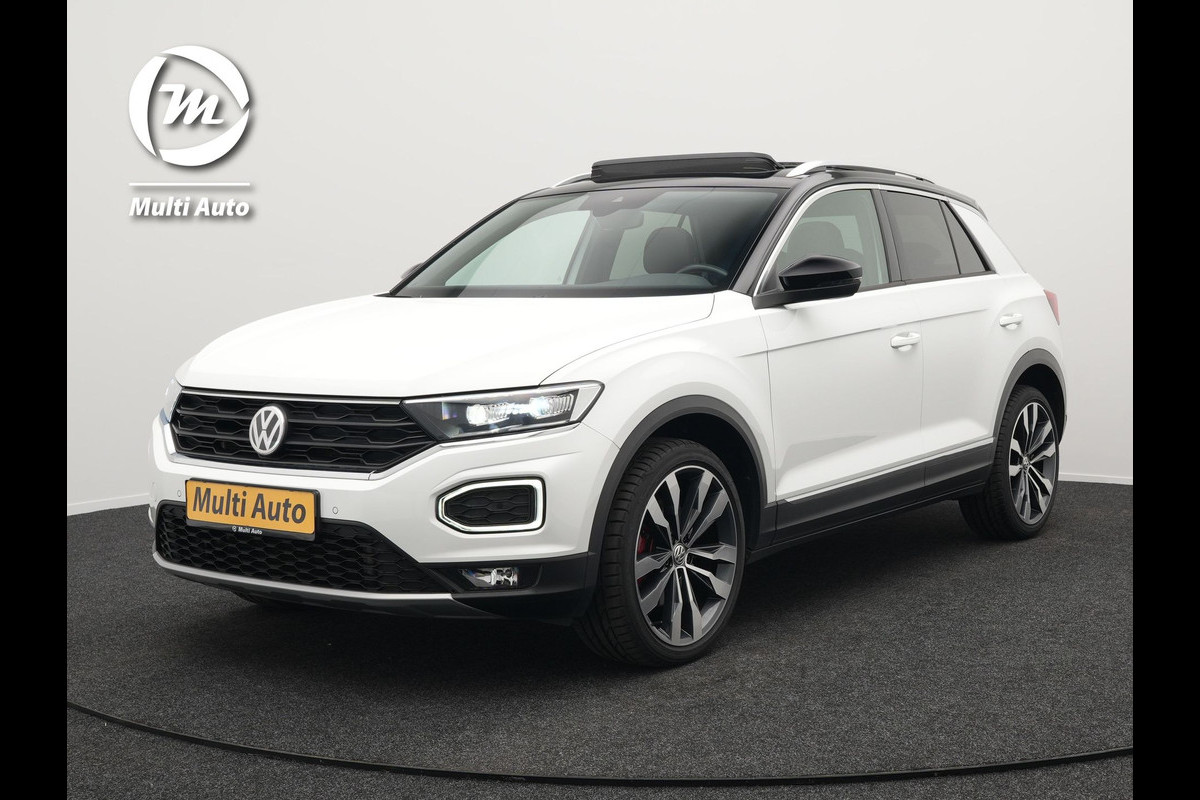 Volkswagen T-Roc 2.0 TSI 4Motion Sport 190pk DSG | Panodak | Adaptive Cruise | Camera | LED Koplampen | Navi | Stuur\Stoelverwaming | Spraakbediening | Volkswagen T-Roc 2.0 TSI 4Motion Sport 190pk DSG | Panodak | Adaptive Cruise | Camera | LED Koplampen | Navi | Stuur\Stoelverwaming | Spraakbediening |