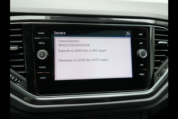 Volkswagen T-Roc 2.0 TSI 4Motion Sport 190pk DSG | Panodak | Adaptive Cruise | Camera | LED Koplampen | Navi | Stuur\Stoelverwaming | Spraakbediening |
