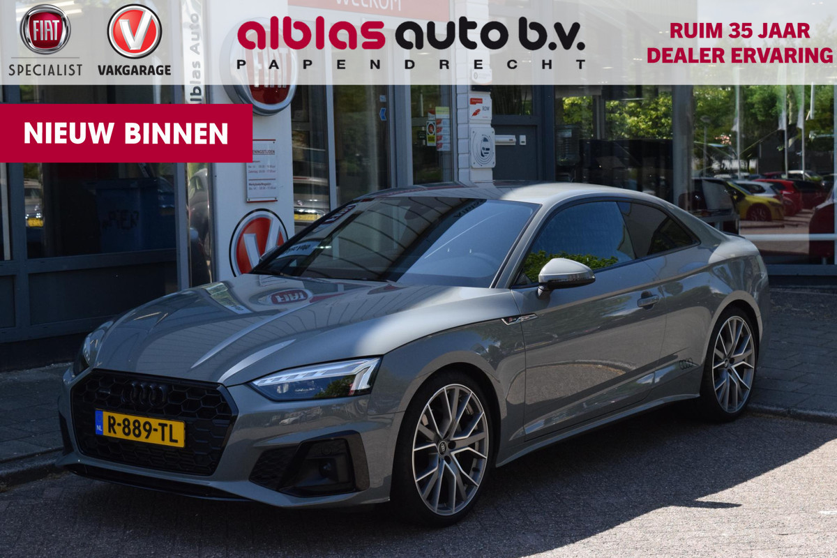 Audi A5 Coupé 40 TFSI quattro S ed.|Black optic|B&O|20"|Quantum Audi A5 Coupé 40 TFSI quattro S ed.|Black optic|B&O|20"|Quantum