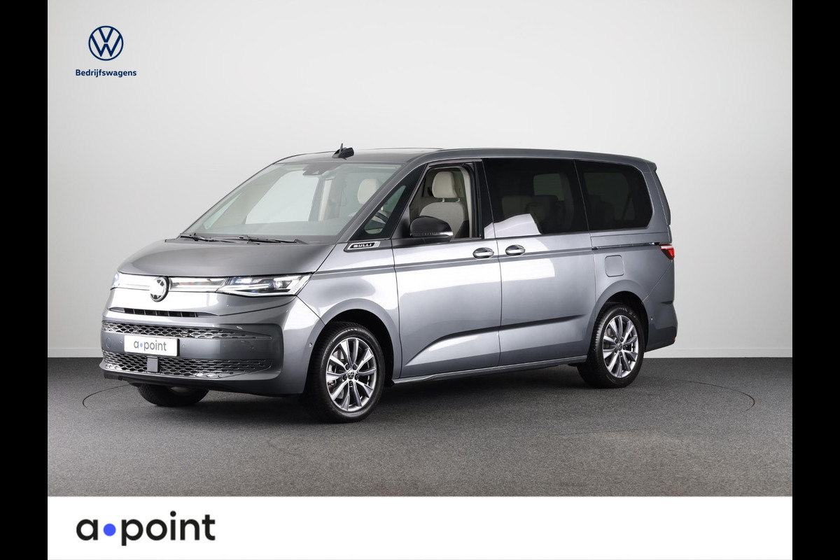 Volkswagen Multivan 1.5 eHybrid L2 Bulli Edition 4Motion 7 persoons | Trekhaak | Assistentiepakket | Verwarmbare voorstoelen Volkswagen Multivan 1.5 eHybrid L2 Bulli Edition 4Motion 7 persoons | Trekhaak | Assistentiepakket | Verwarmbare voorstoelen